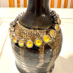 Touchstone Crystal Ochre Delite Ice bracelet.